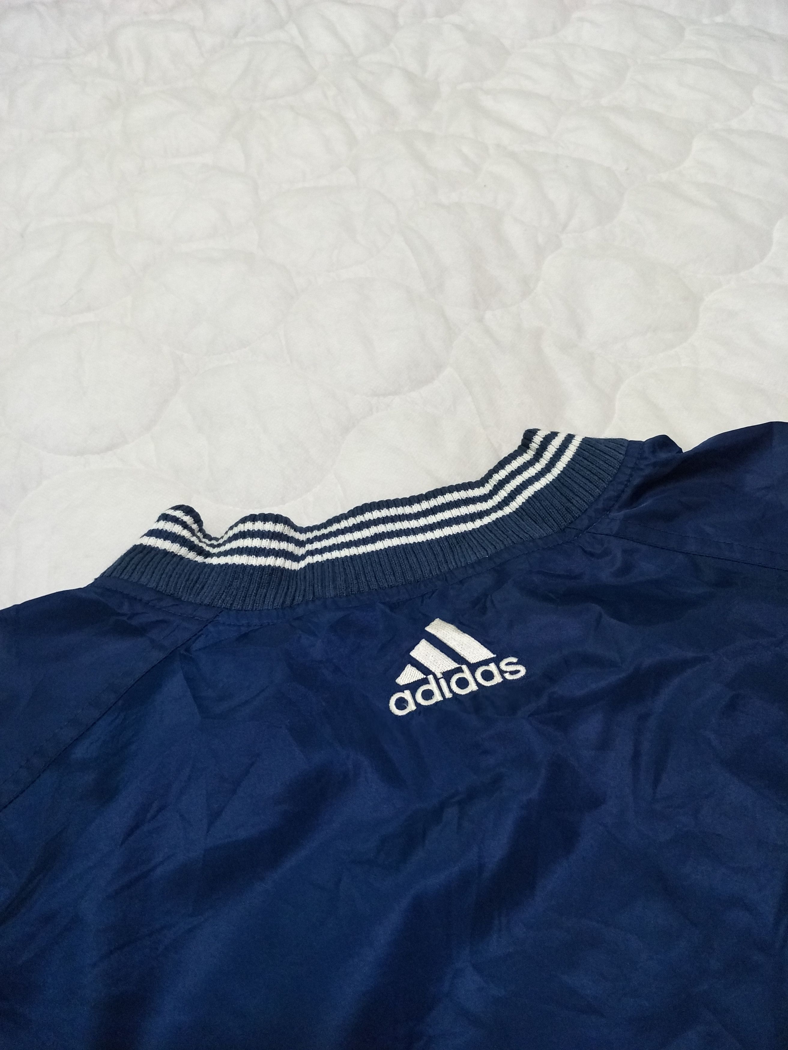 Vintage Adidas NY Navy Oversized Jacket - 7