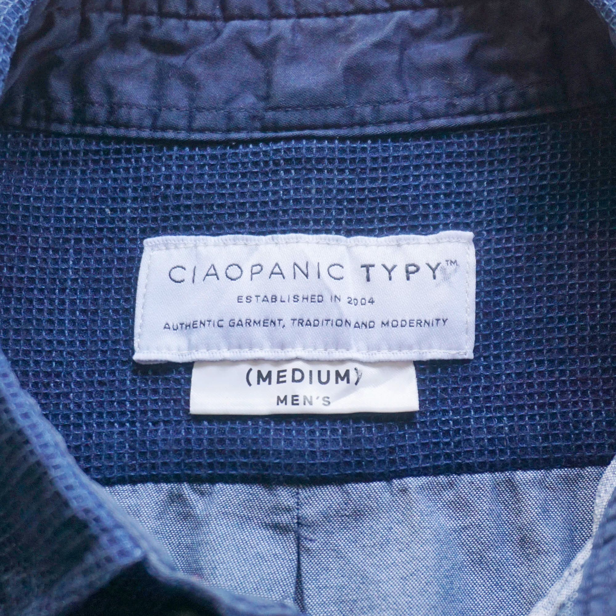 Japanese Brand - CIAOPANIC TYPY Patchwork Denim Long Sleeve Shirt - 5