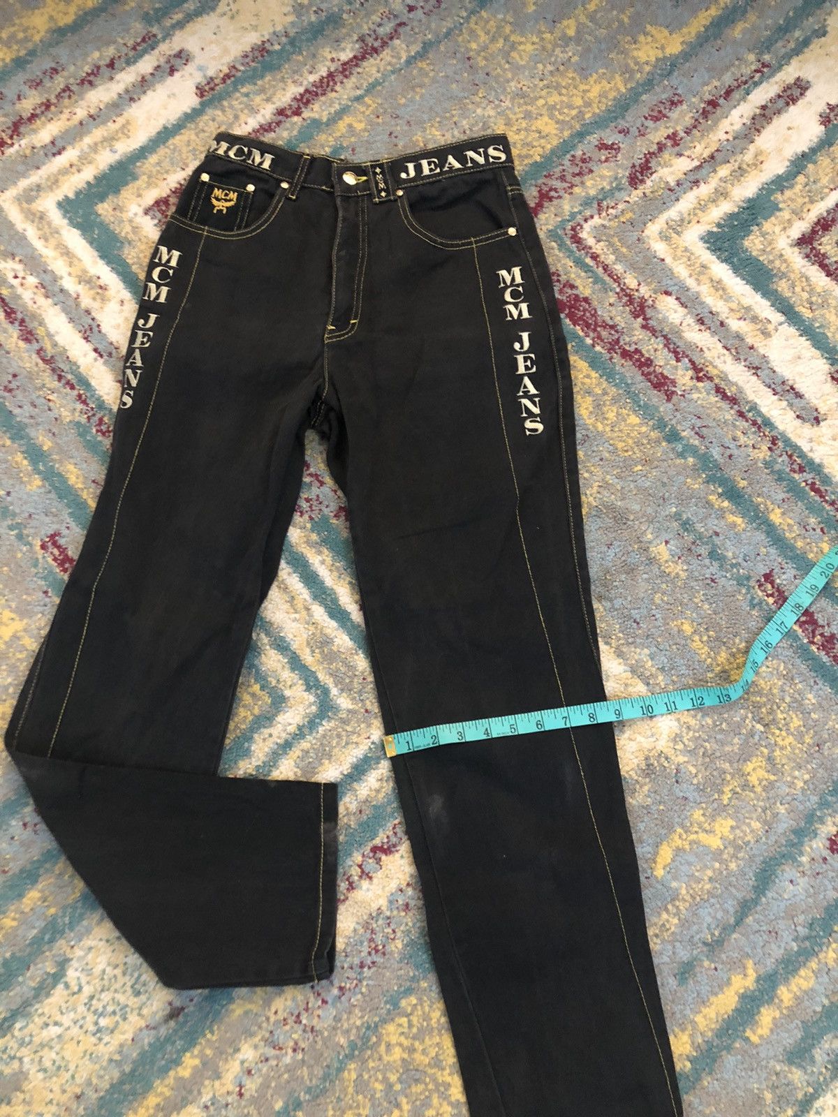Vintage MCM Jeans Made Italy - 11