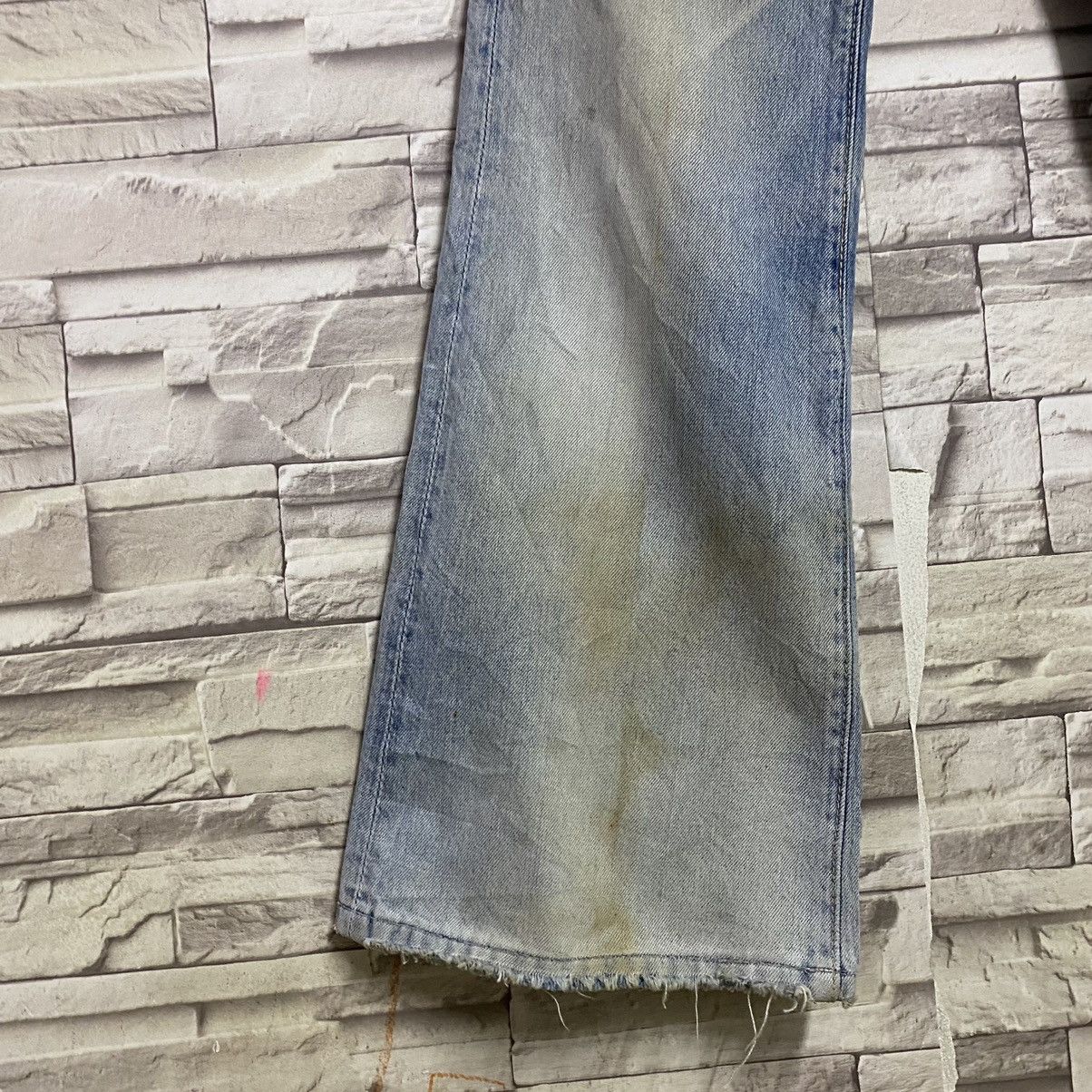 Vintage 80s Big John Distressed Rusty Bell Bottom Jeans - 9