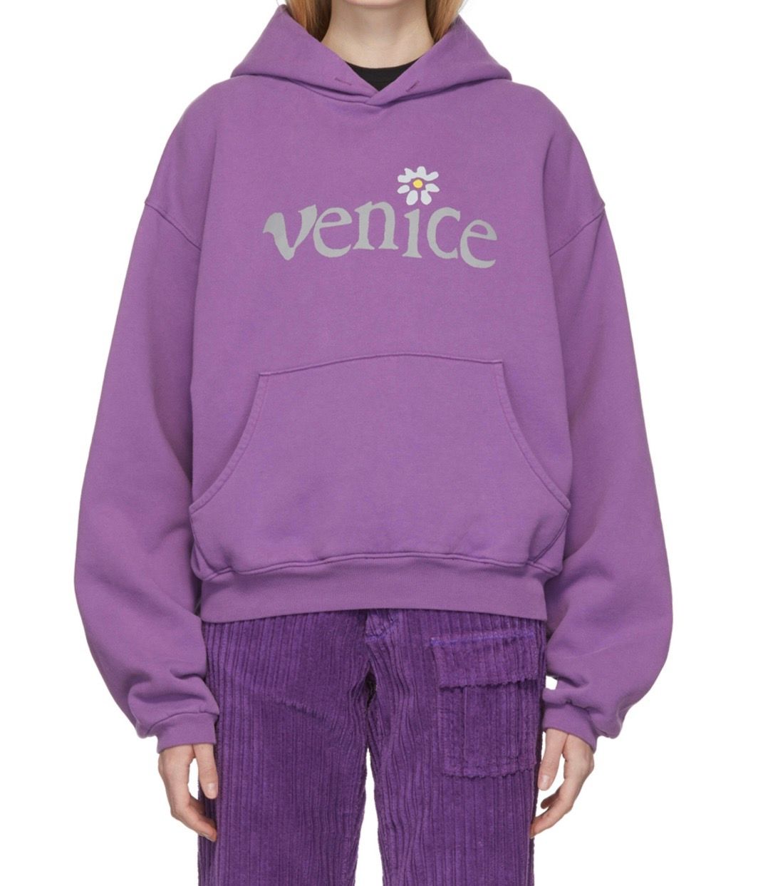 SSENSE exclusive purple Venice hoodie - 1
