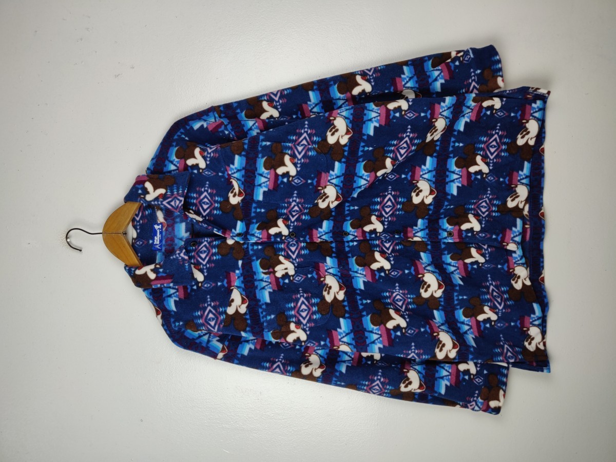 Disney - Fullprint Overprint Fleece Sweater Jacket - 2