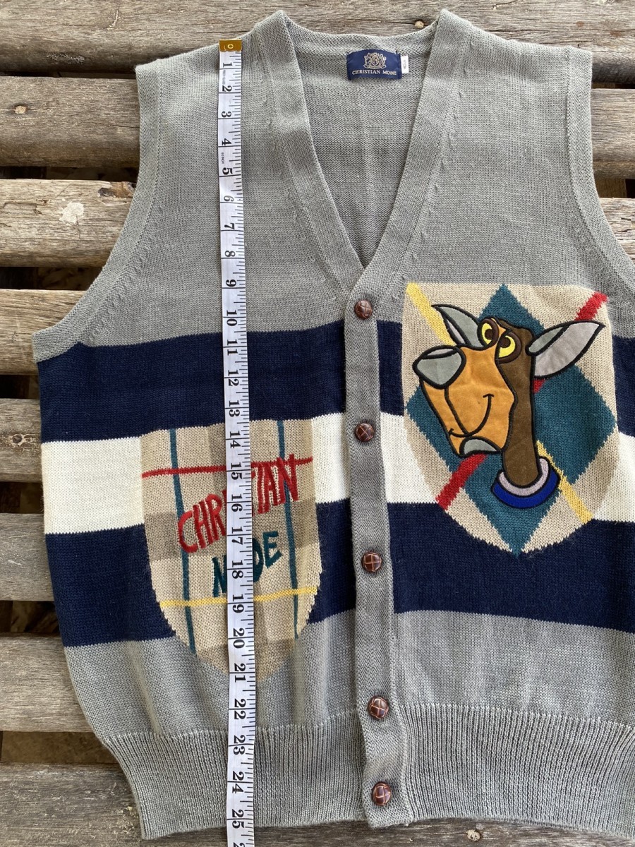 Cardigan - Christian Mode Sleeveless Sweater Cardigan Nice Design - 17