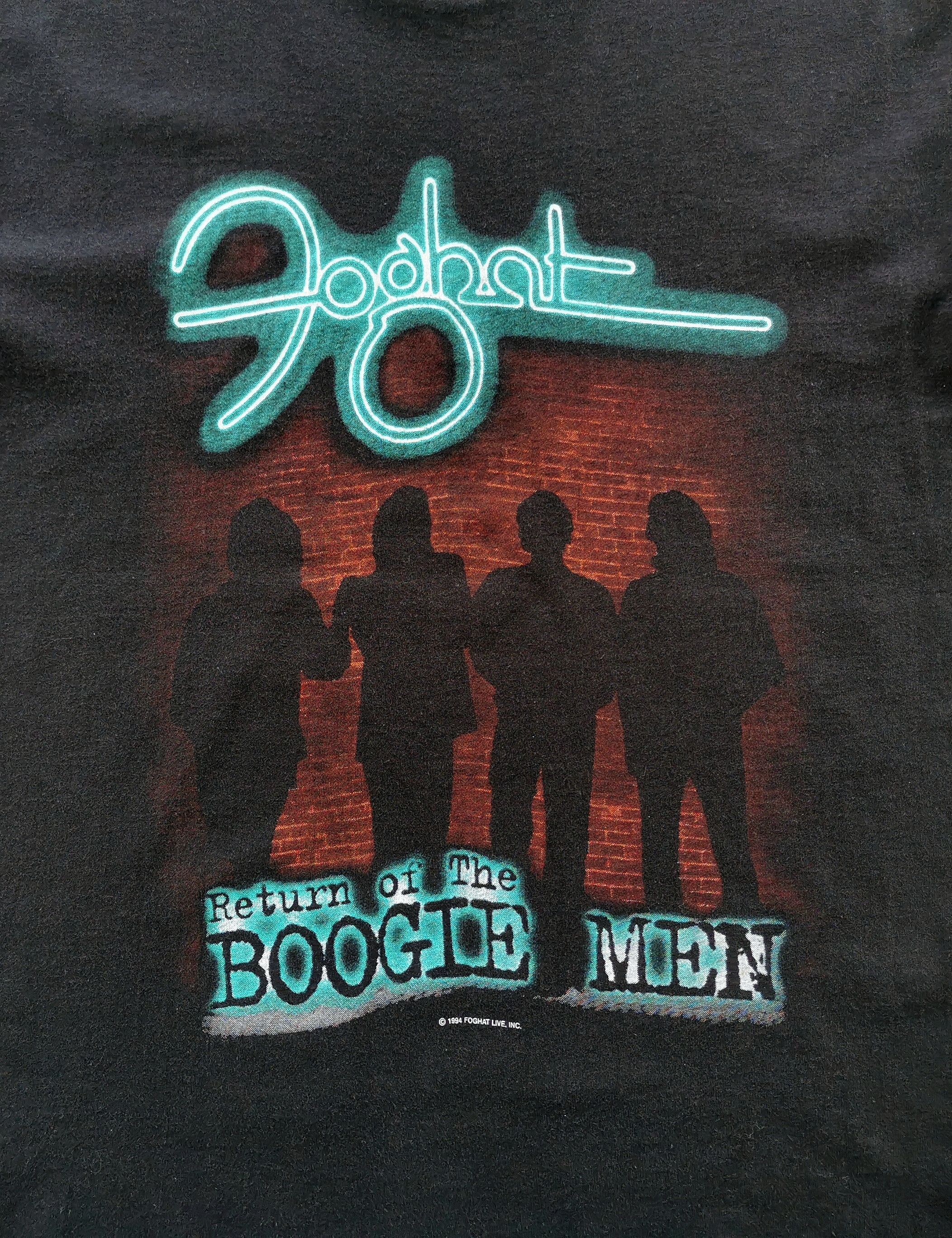 1994 Vintage Foghat Band Tshirt - 2