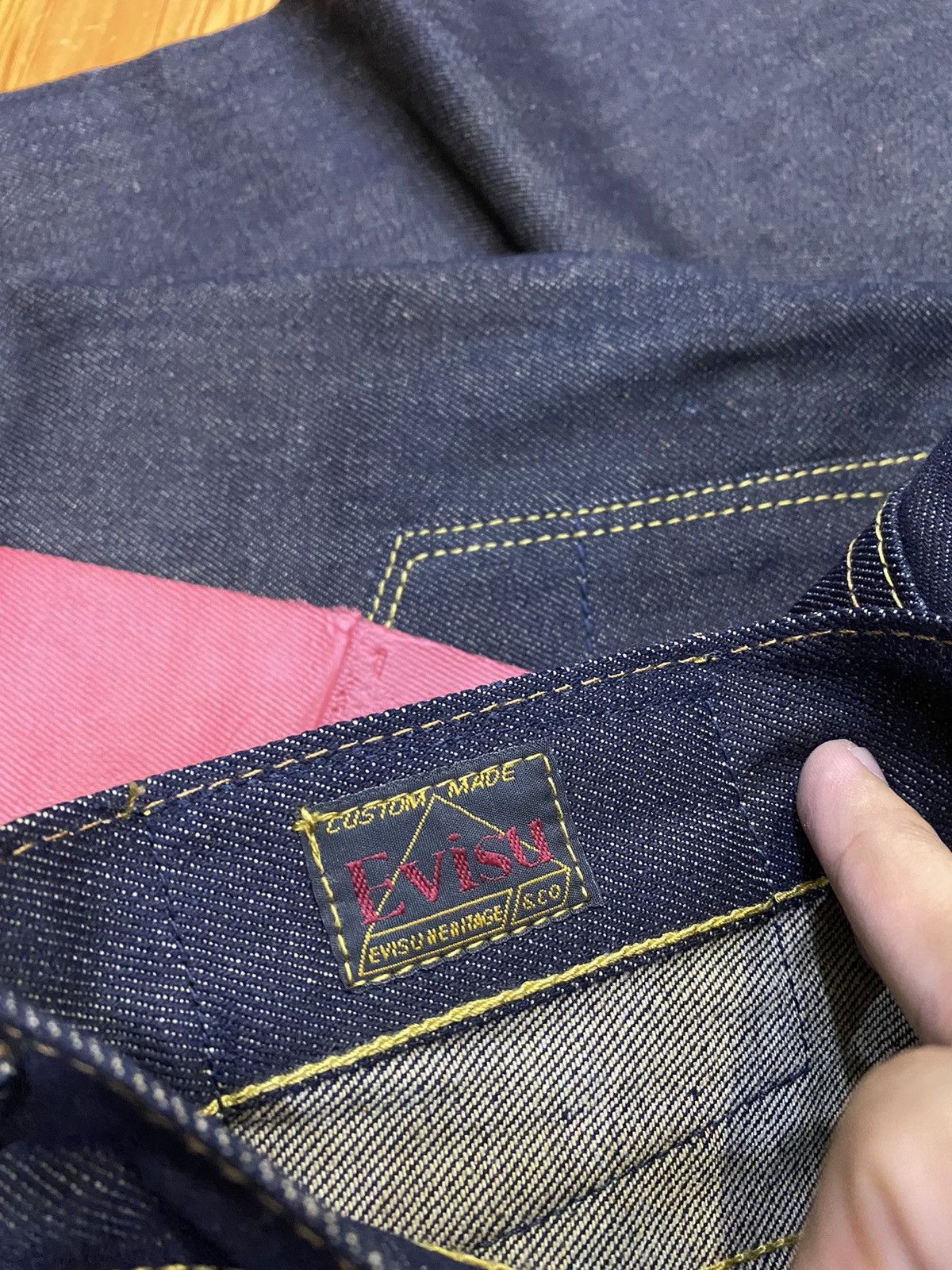 Archival Clothing - Japanese Brand Evis Japan Daicock Selvedge Denim Pants - 16