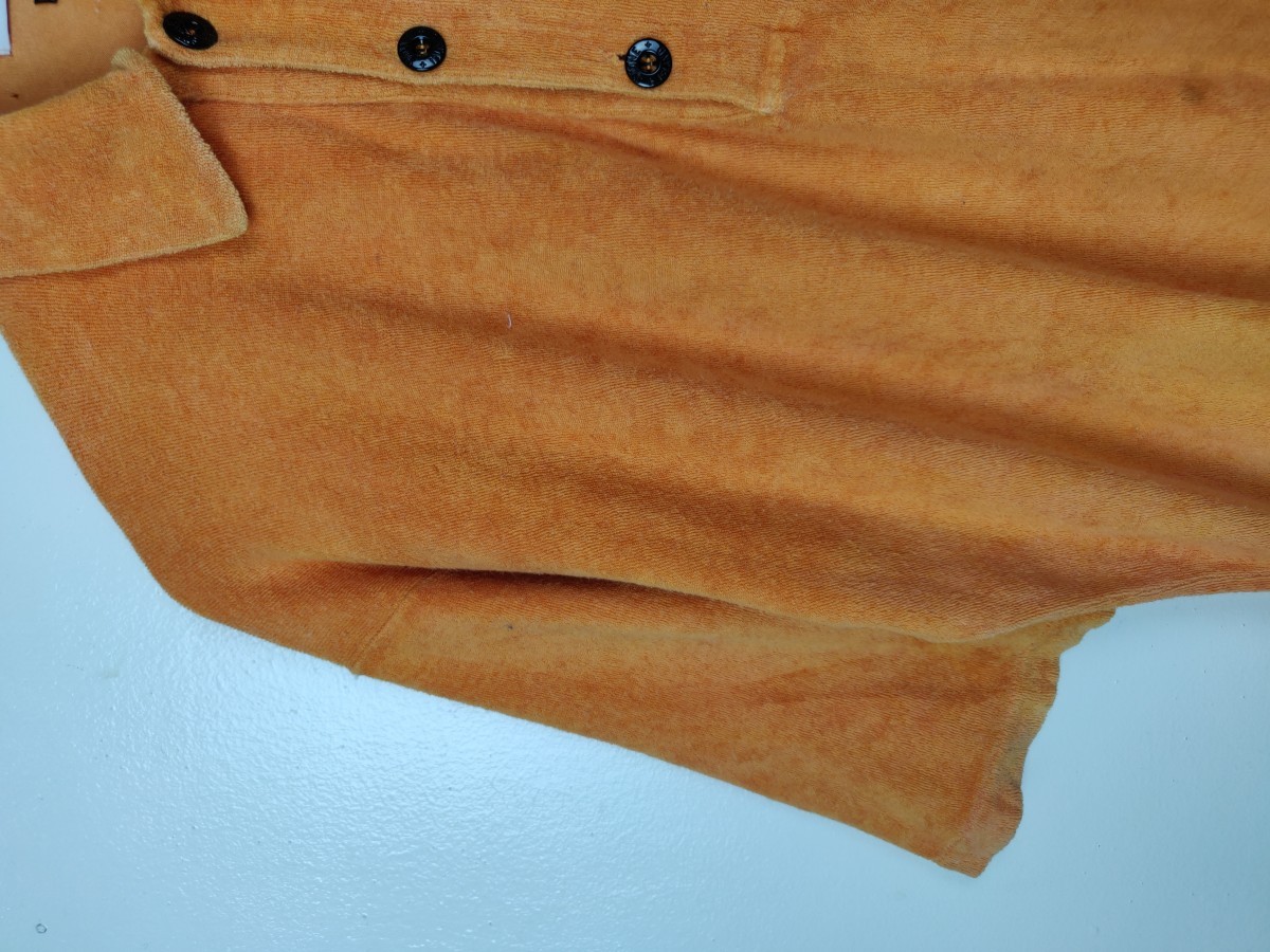 SS97 Orange Cotton Polo Shirt Tops - 5