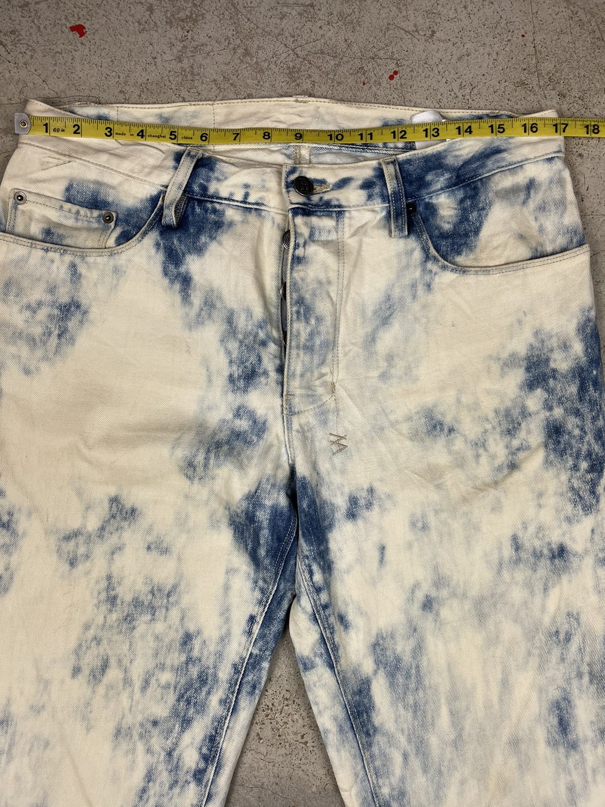 Nice Ksubi Gee Gee This Is England acid wash denim - 8