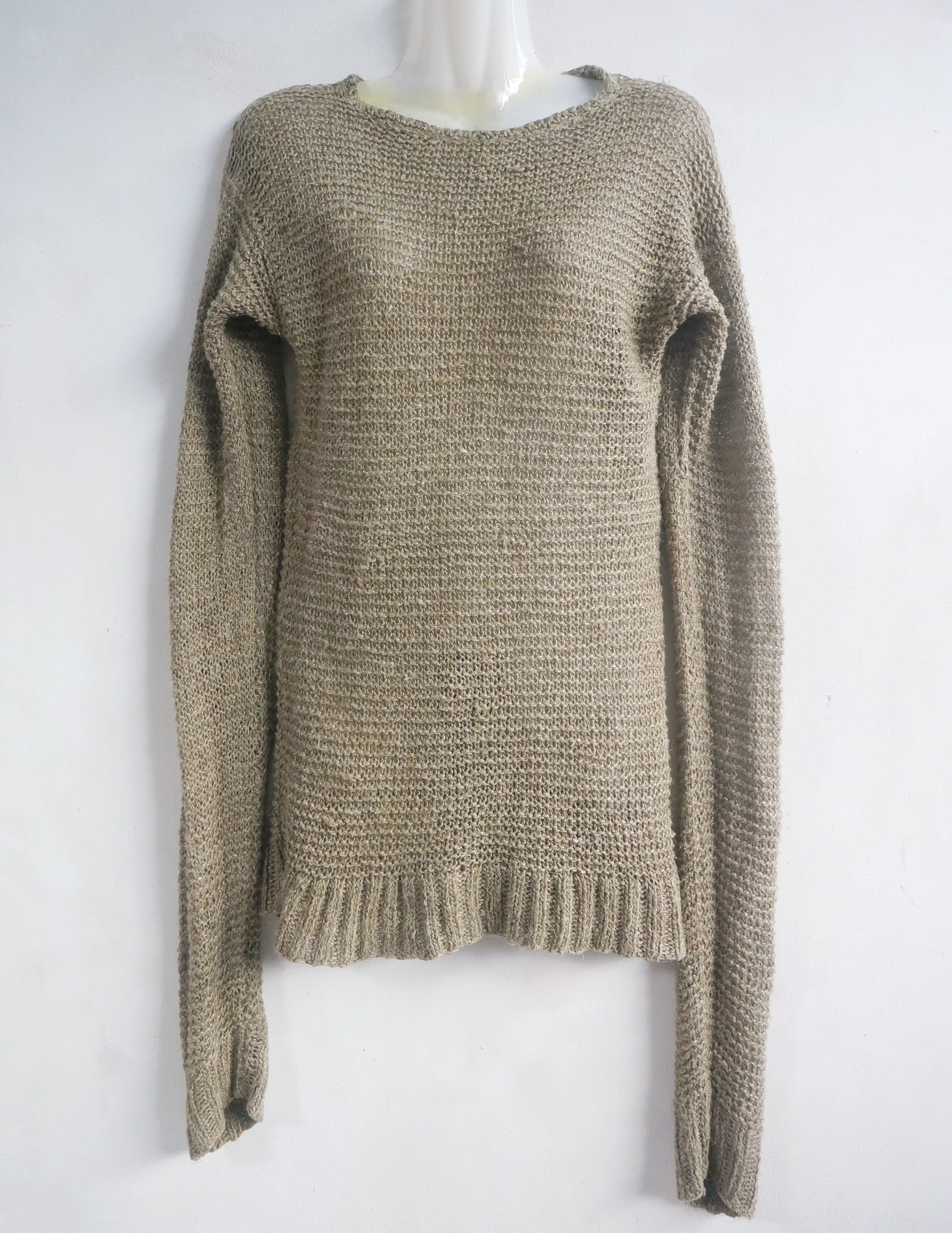 RALPH LAUREN Hemp Knit Pullover Sweater - 1