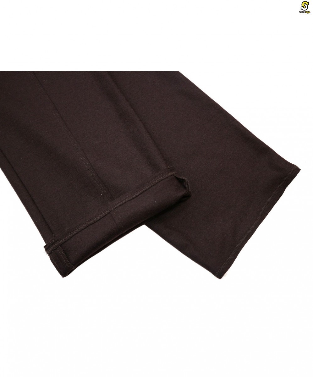 Uru - brown wool easy pants size 2 - 4