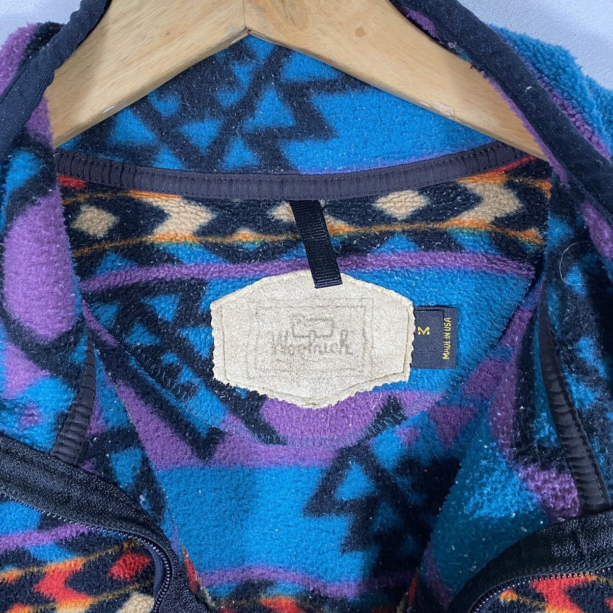 Vintage 90s Woolrich Aztec Tribe Fleece - 6