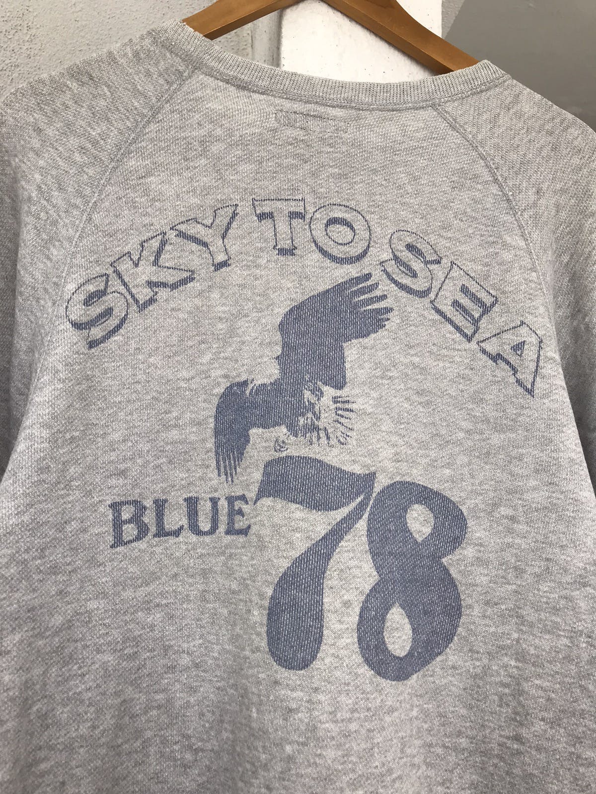 Blue Blue Japan Sleeve Cut Sweatshirt - 8