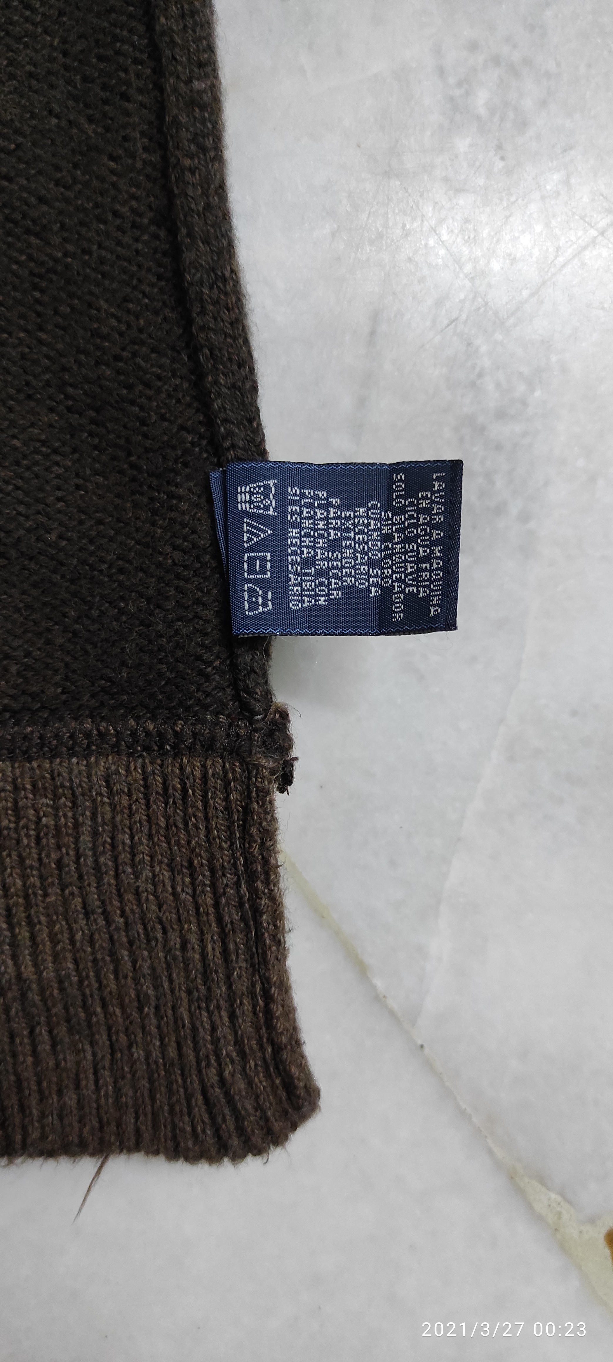 Polo Ralph Lauren - Archice 1990's POLO JEANS STANDARD ISSUE MILITARY RAGLAN sweater - 5