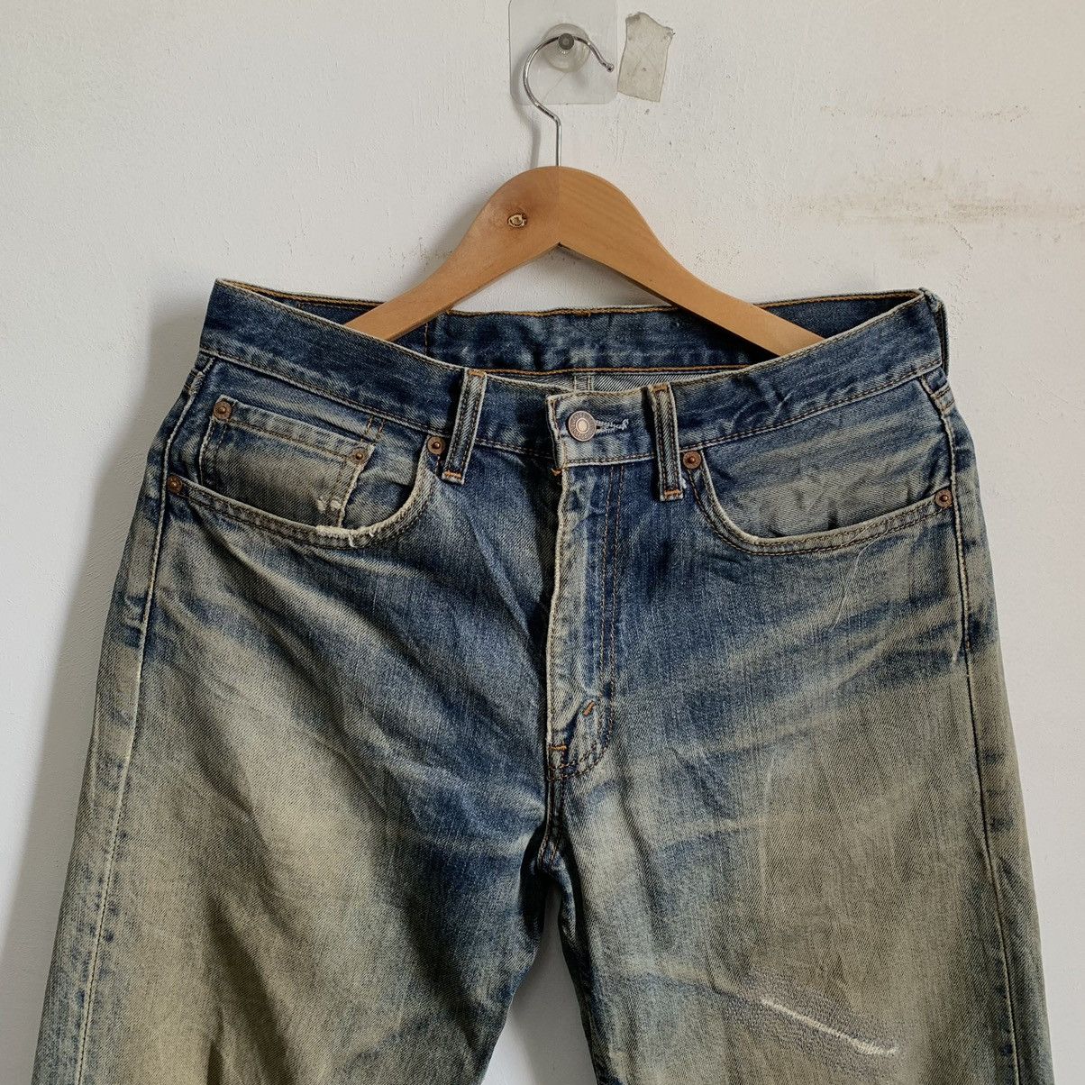 Vintage - Levis Lot 511 Rare Stone Wash Jeans Denim - 3