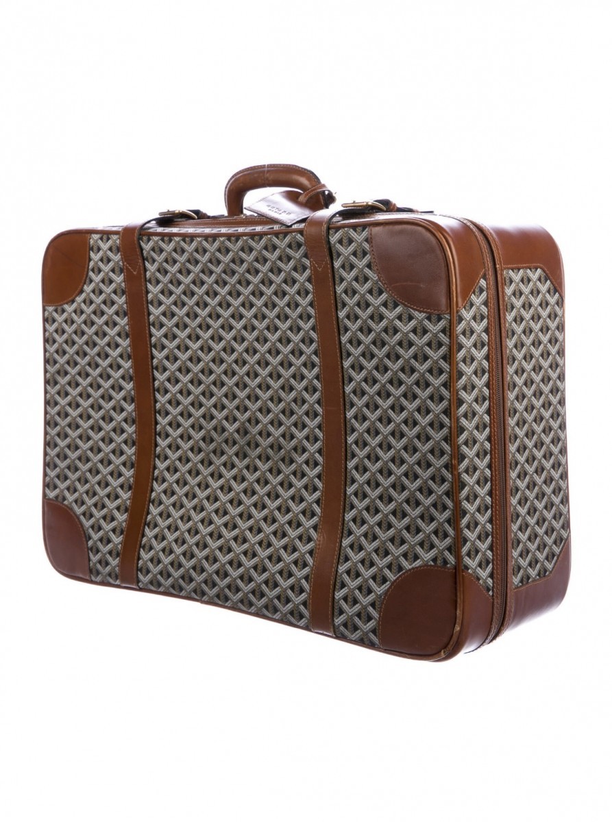 Suitcase Vintage Luggage Briefcase - 3
