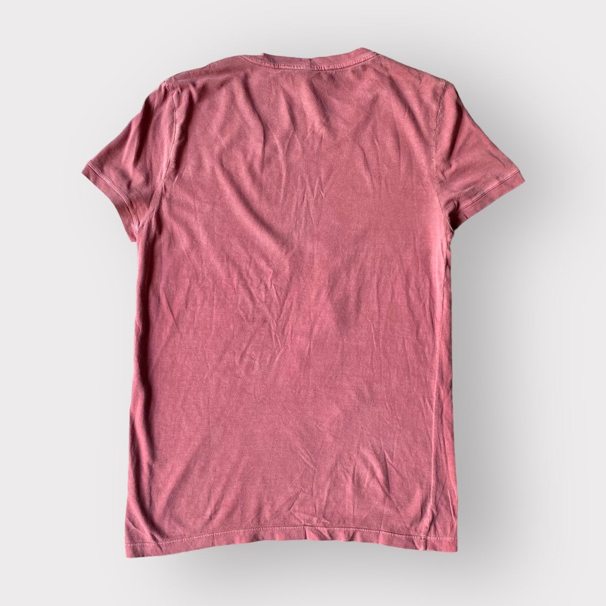 YSL Velour Logo Print T Shirt - 2