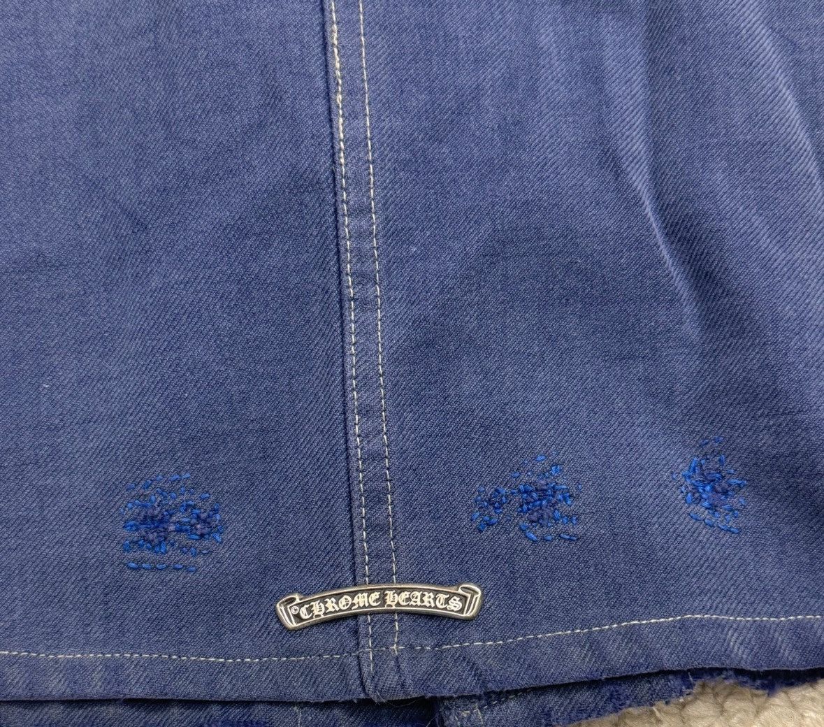 French star patch work jacket - 5