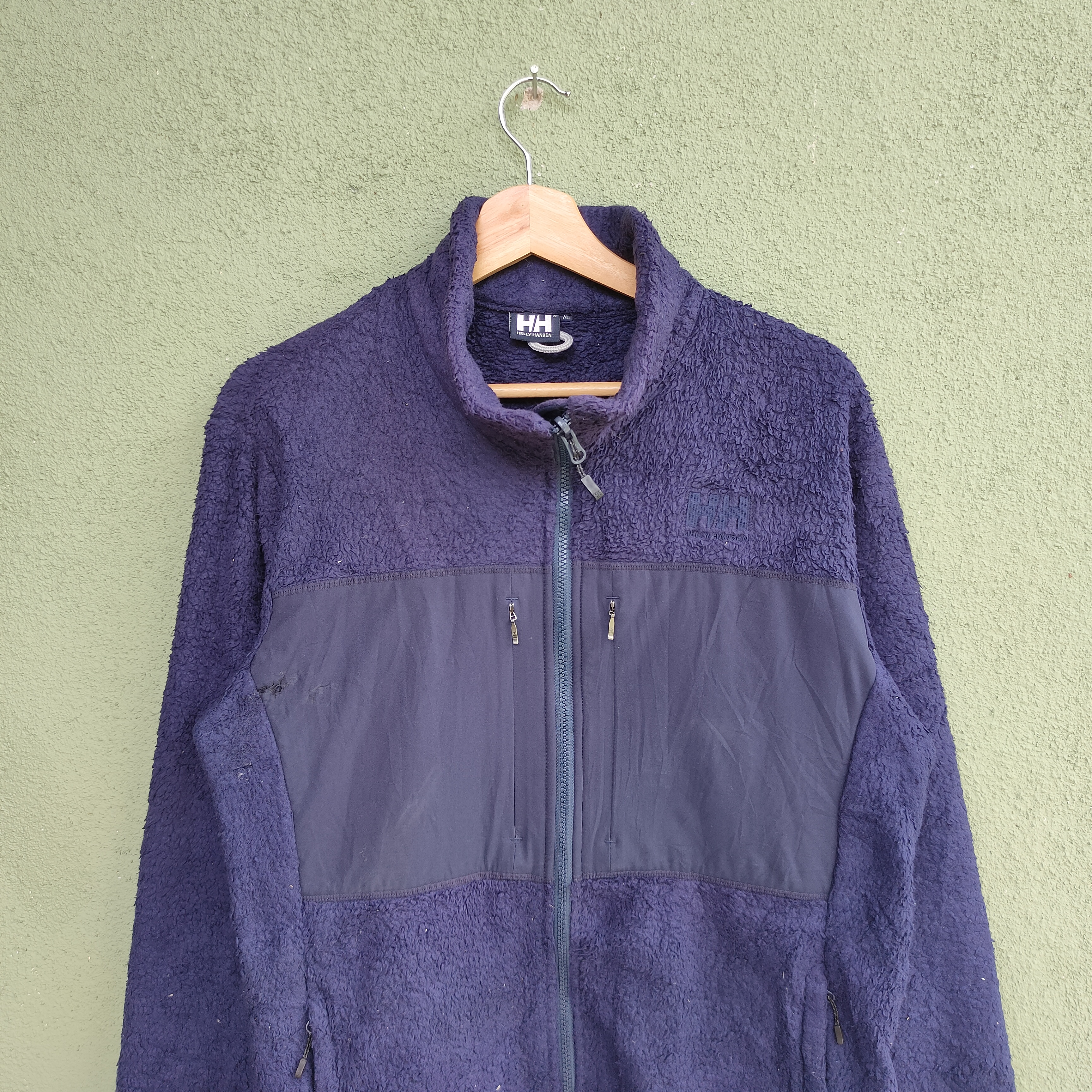 Vintage - Vintage HELLY HANSEN Sherpa Zipper Ups Jacket - 4