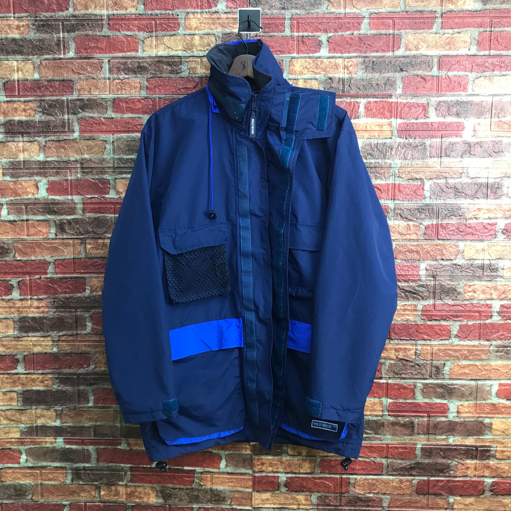 Vintage Mild-seven outdoor survival jacket TNF zipper - 6