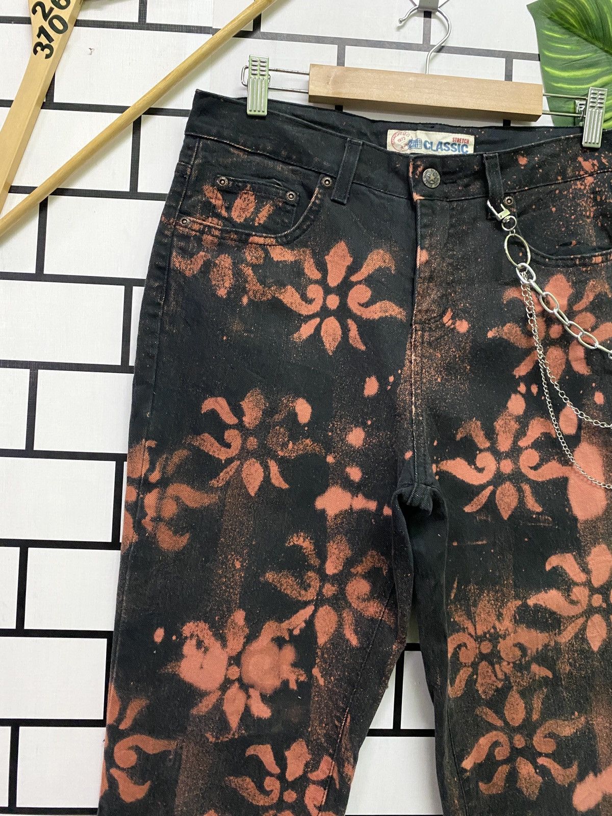 FADED GLORY ACID WASH JEANS - 4