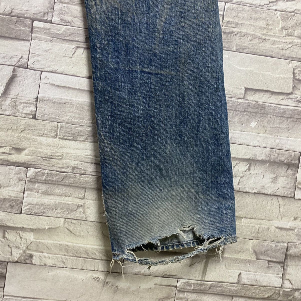 Thrashed🔥 Evisu Denim Selvedge Jeans - 12