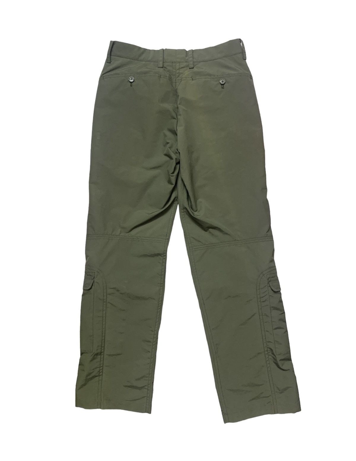 Issey Miyake Men Nylon Canvas Cargo Pocket Vintage Pants - 2