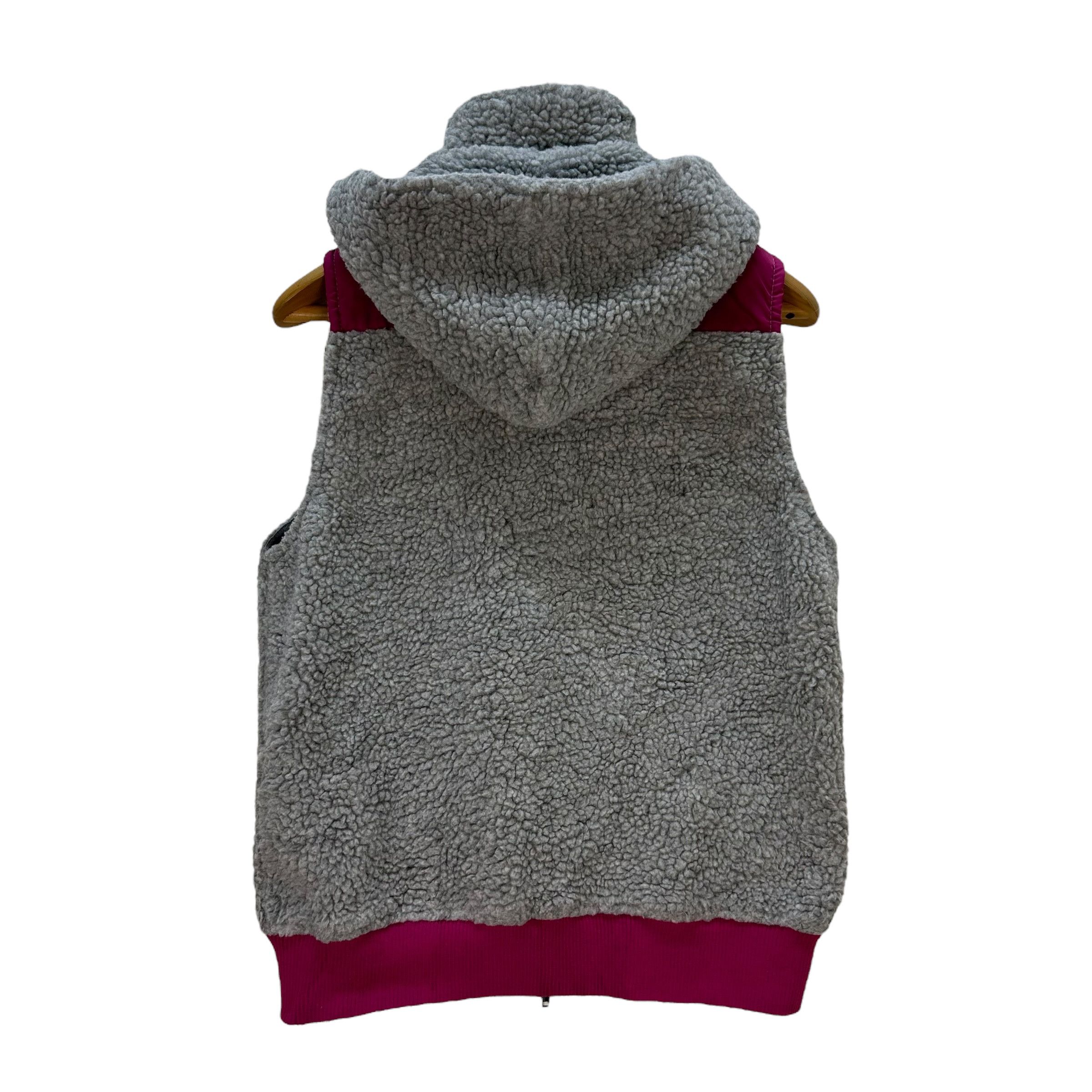 Vintage - TITICACA Deep Pile Fleece Hoodie Vest #9158-64 - 9