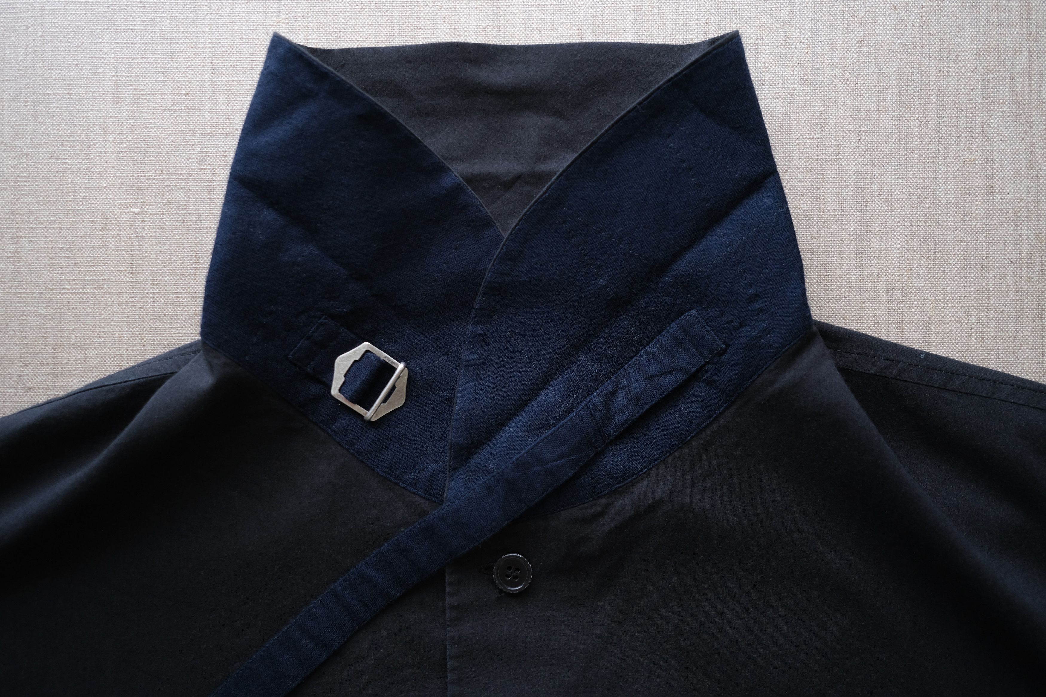 🎐 YYPH SS18-Runway Buckle-Collar Shirt - 4