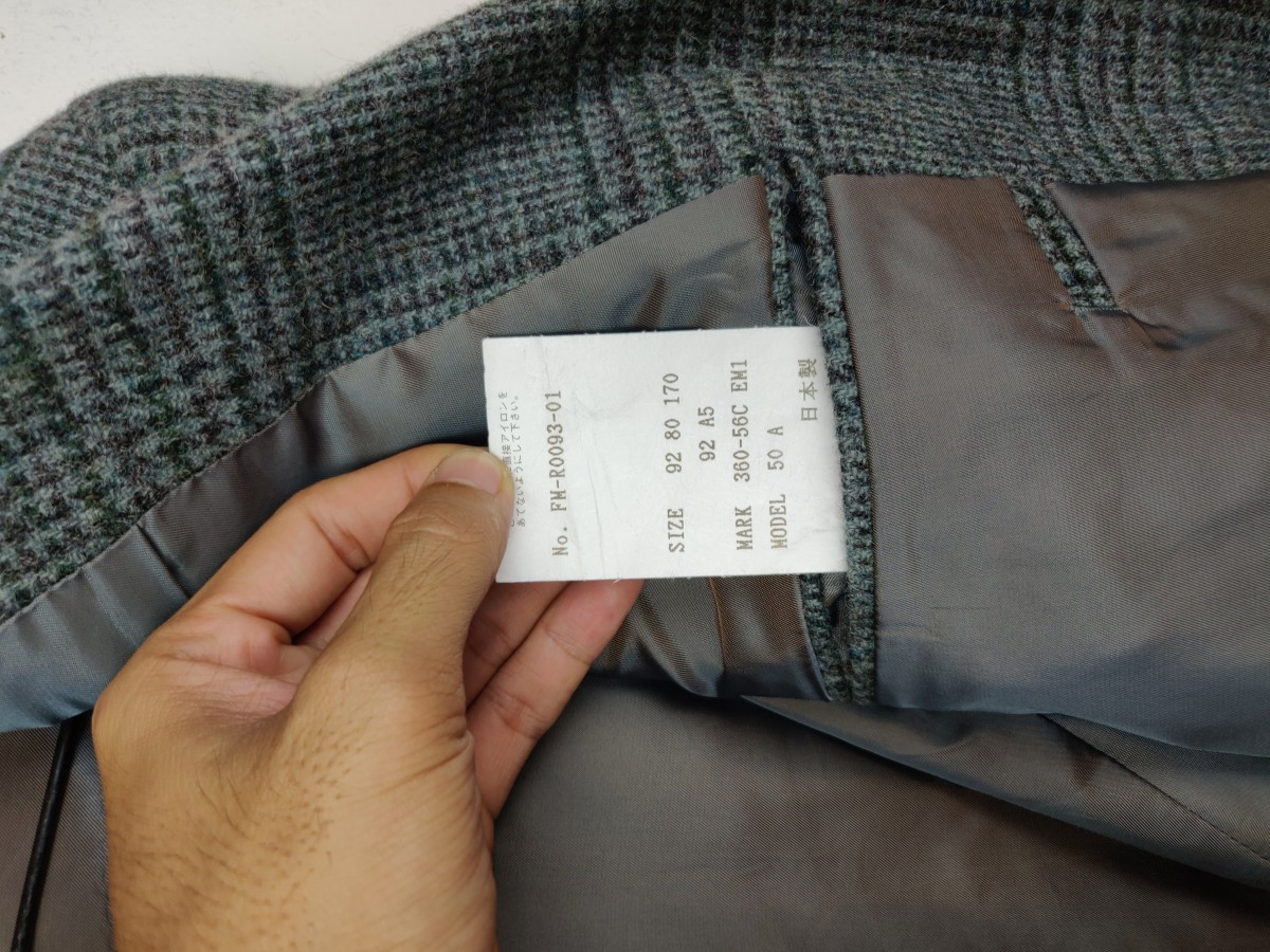 Chaps Ralph Lauren - Checkered Blazer Coat Jacket - 8