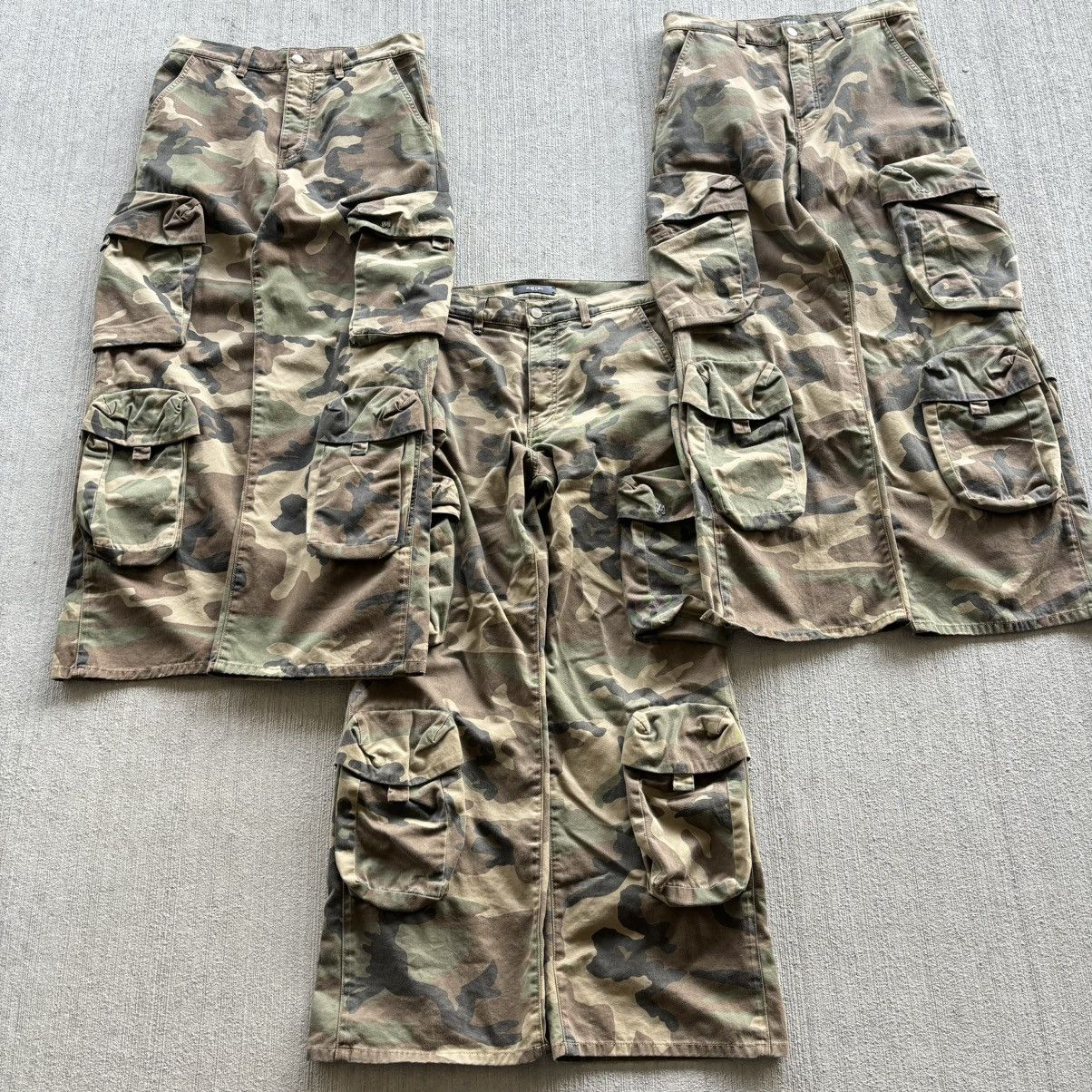 Utility Straight-Leg Camouflage-Print Cotton-Twill Cargo Trousers - 1