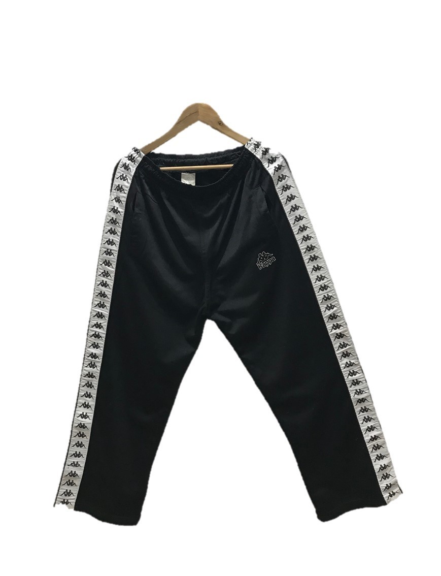 Kappa - Vintage Kappa Sidetape Jogger Sweatpants - 1