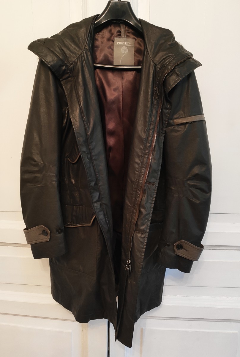 PREVIEW Milano light waxed parka.Like Stone Island or Dior - 2
