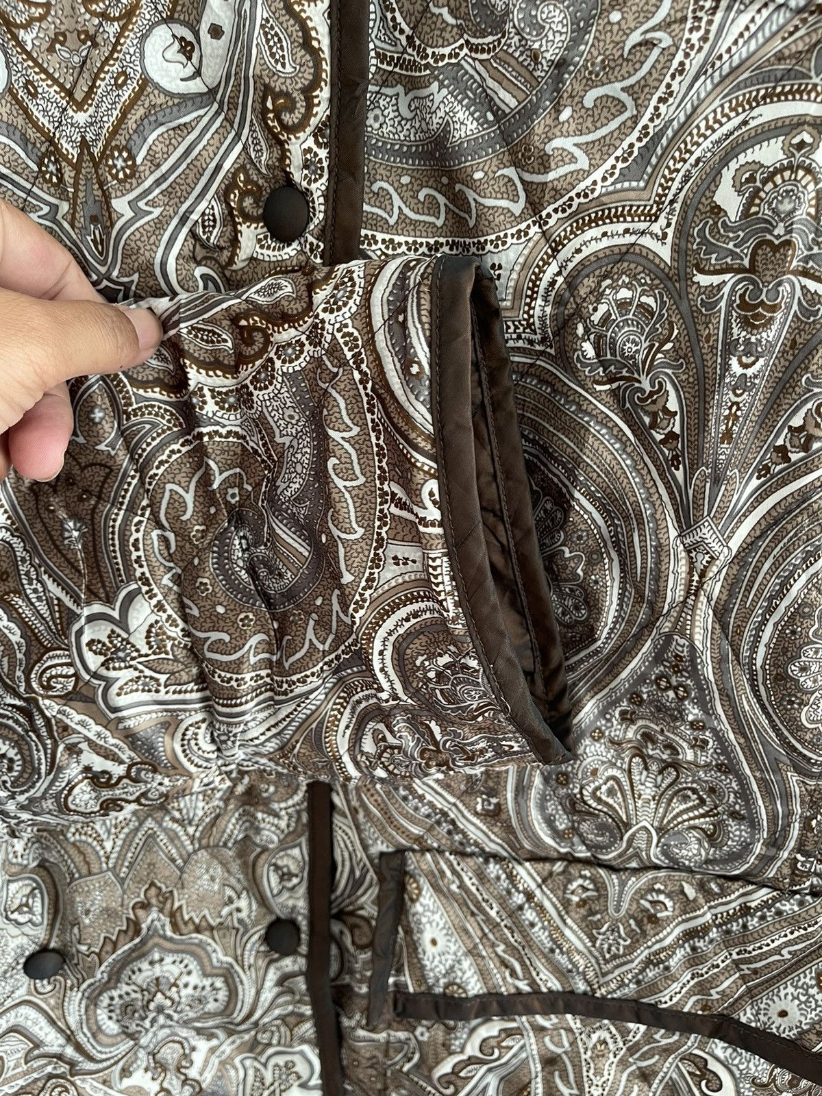 Escada paisley light long jacket - 9