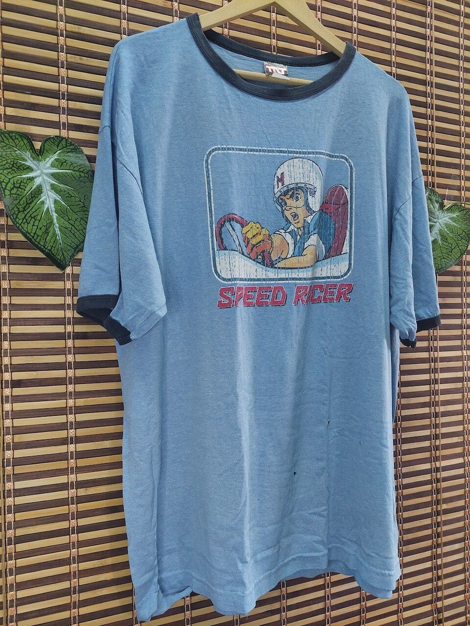 DISTRESSED VINTAGE SPEED RACER JAPANESE ANIME 1980s - 3