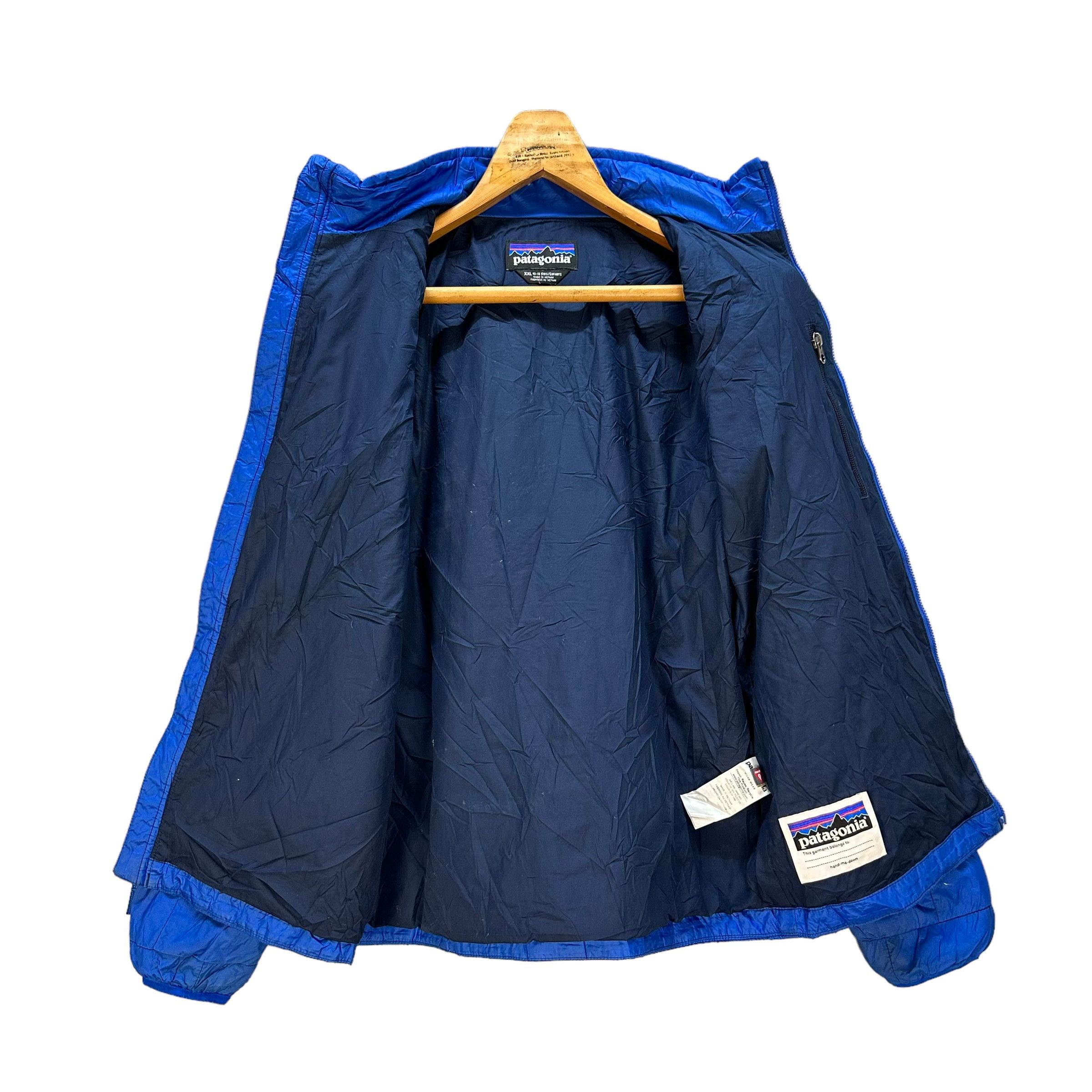 PATAGONIA LIGHT PUFFER JACKET IN BLUE FOR KIDS #9020-48 - 10