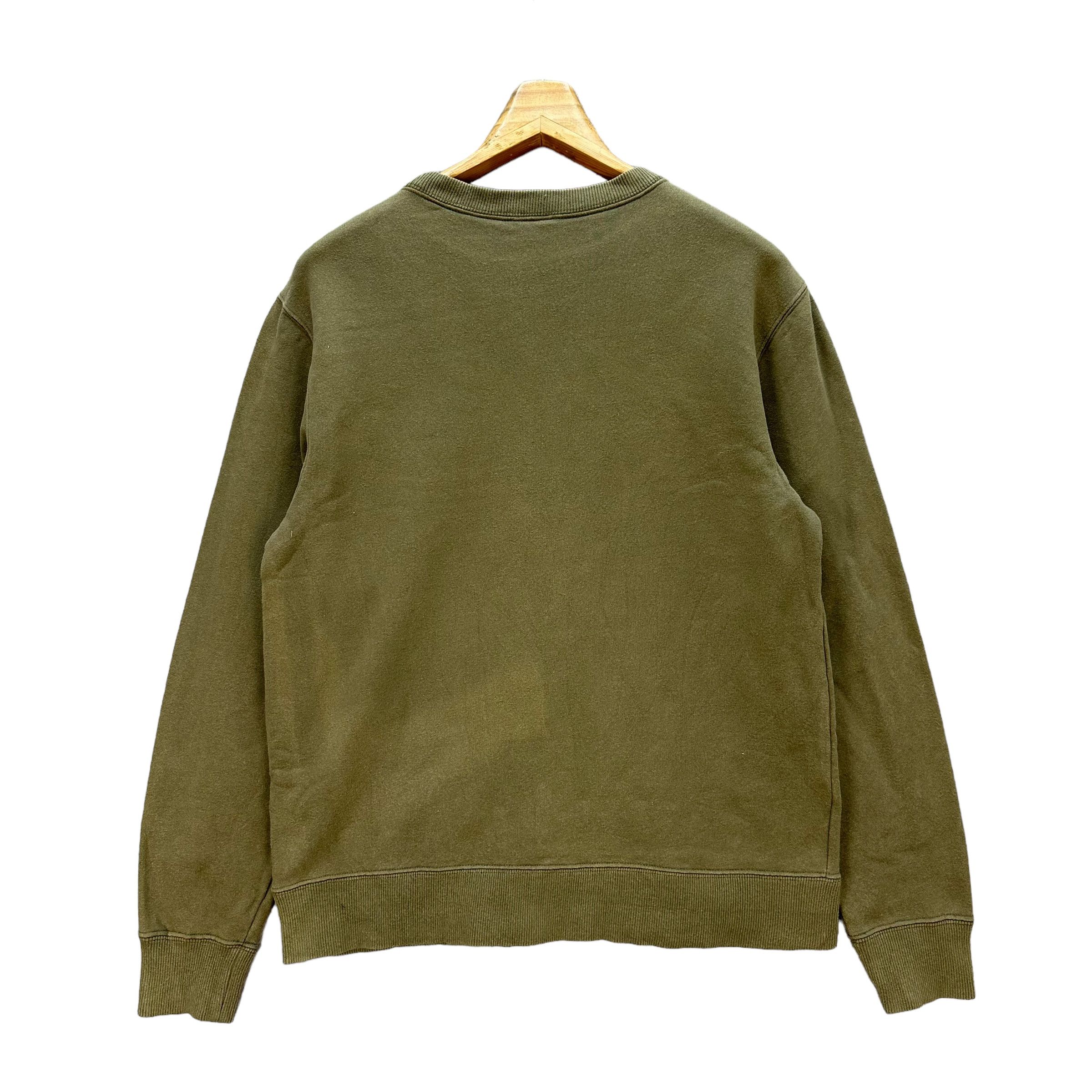 Champion Olive Green Crewneck Sweatshirts #A2-0038 - 9