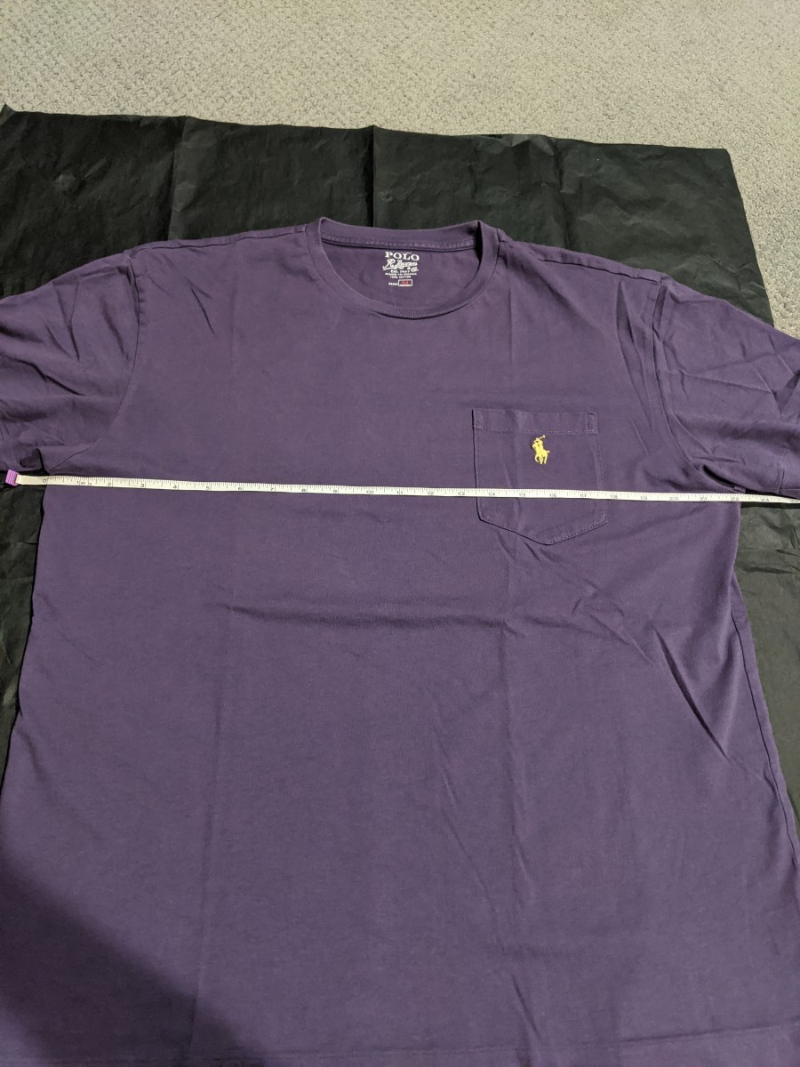 Polo Ralph Lauren - Purple T Shirt Medium - 4