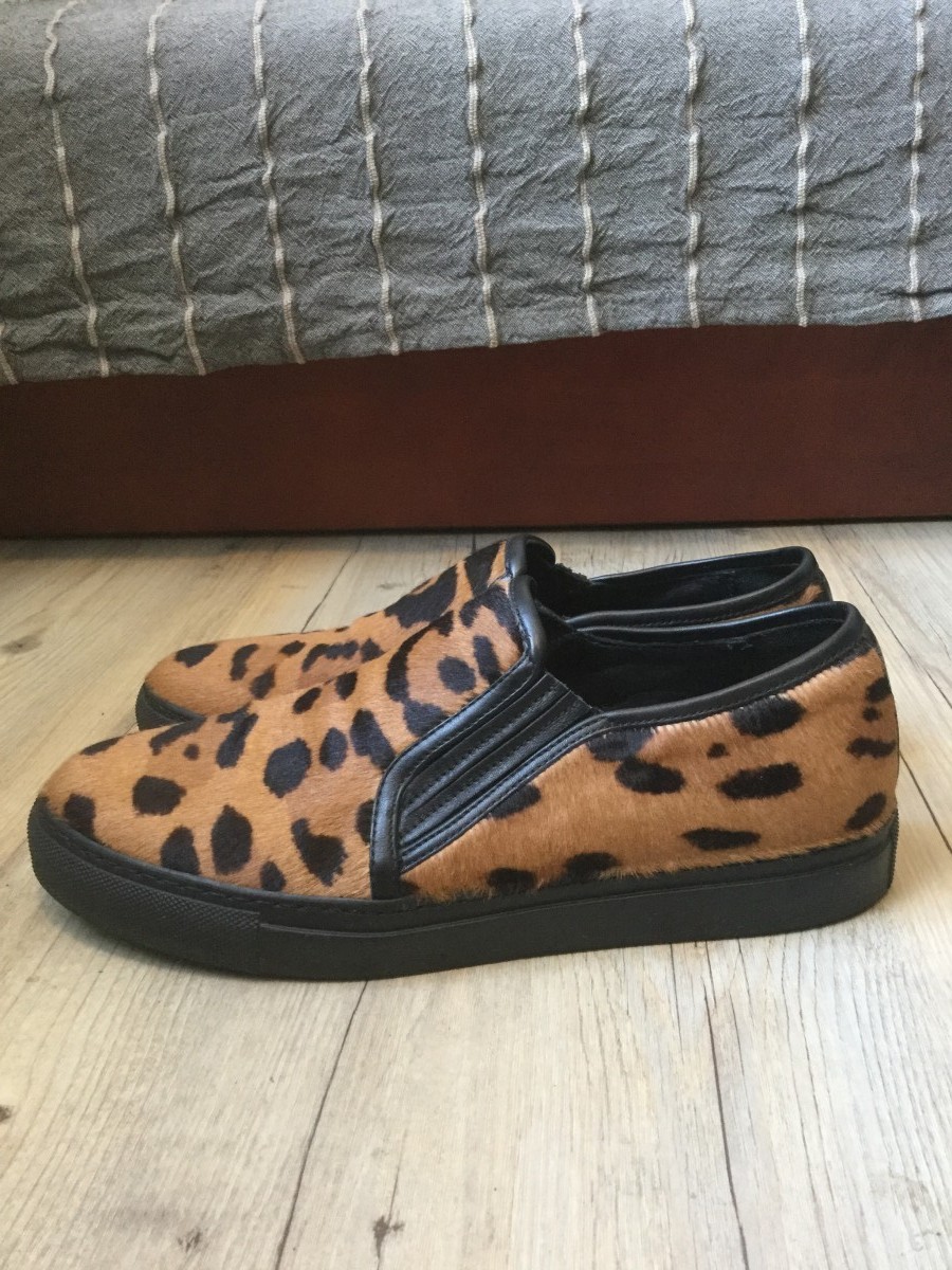 GRAIL! Leopard slip-on sneakers.Like Gucci or Saint Laurent - 5