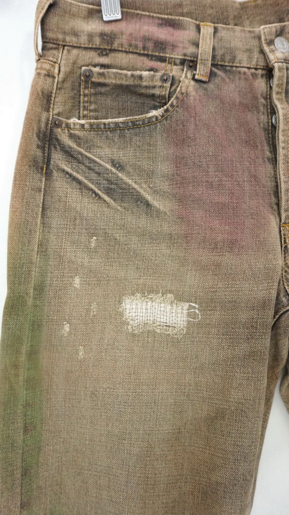 TAKEO KIKUCHI Distressed Vintage Jeans - 4