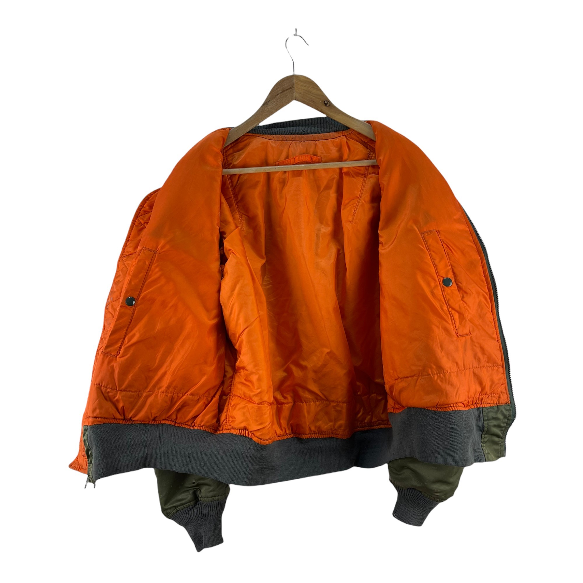 Alpha Industries - Vintage Alpha Industries MA-1 Bomber Jacket Reversible - 3