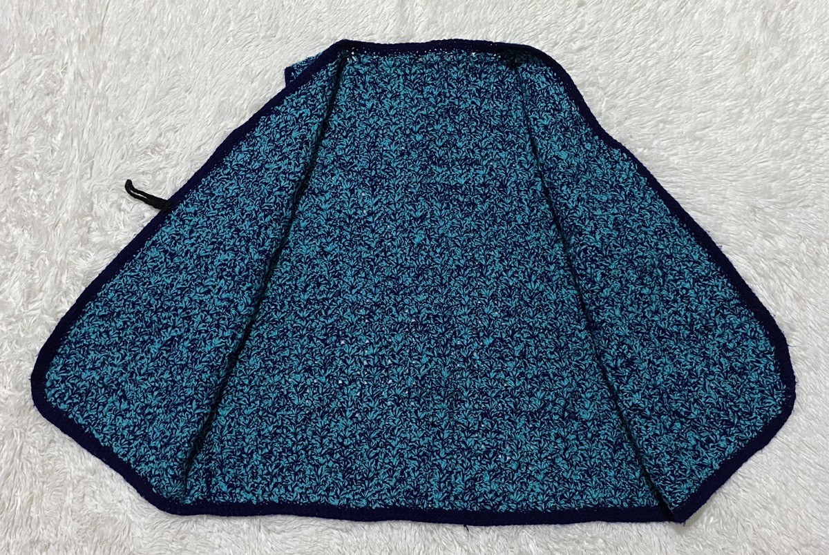 Cardigan - Sleeveless Knitted Sweater Cardigan - 3
