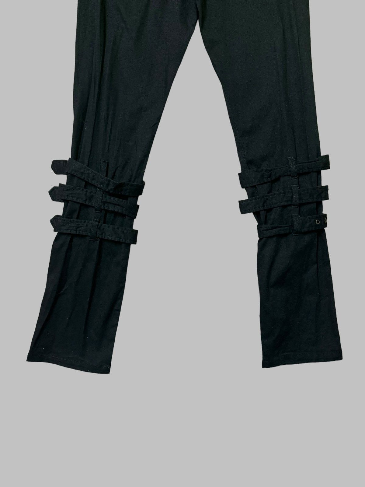 Vintage - Black Peace Now Bondage Punk Rock Style Pant - 13