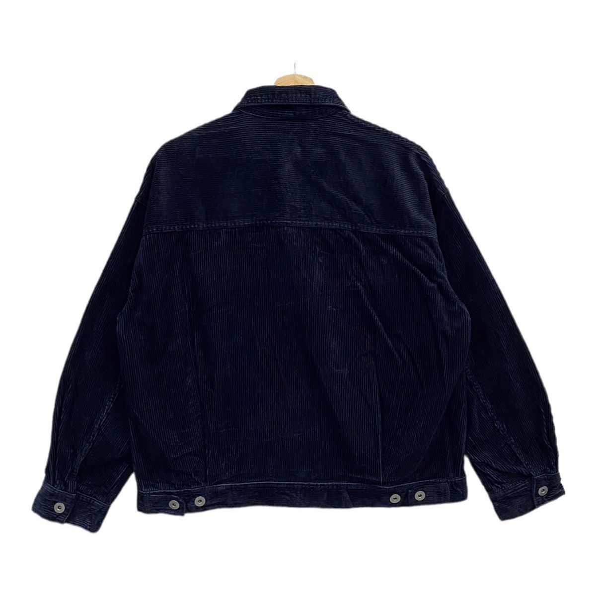 Issey Miyake - 🇯🇵GU JEANS JAPAN VELVET CORDUROY TRUCKER JACKET - 4