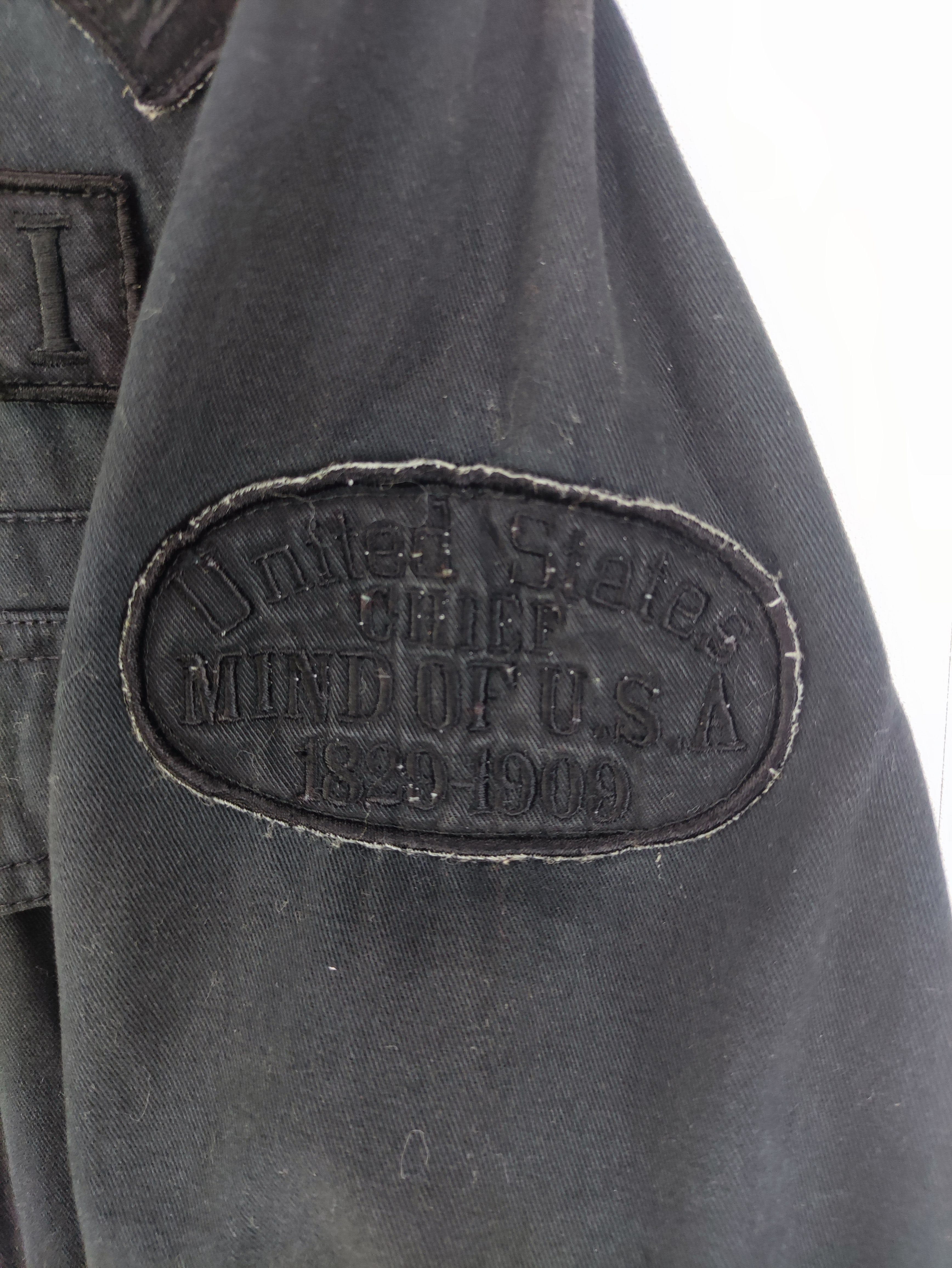 Vintage Geronimo Light Jacket Zipper With Hoodie - 5