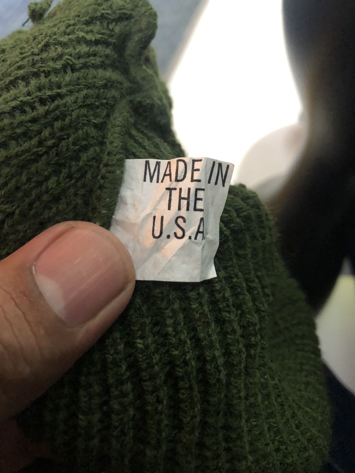 Made In Usa - Army Face Mask with 3 Holes Beanie Hats - 4