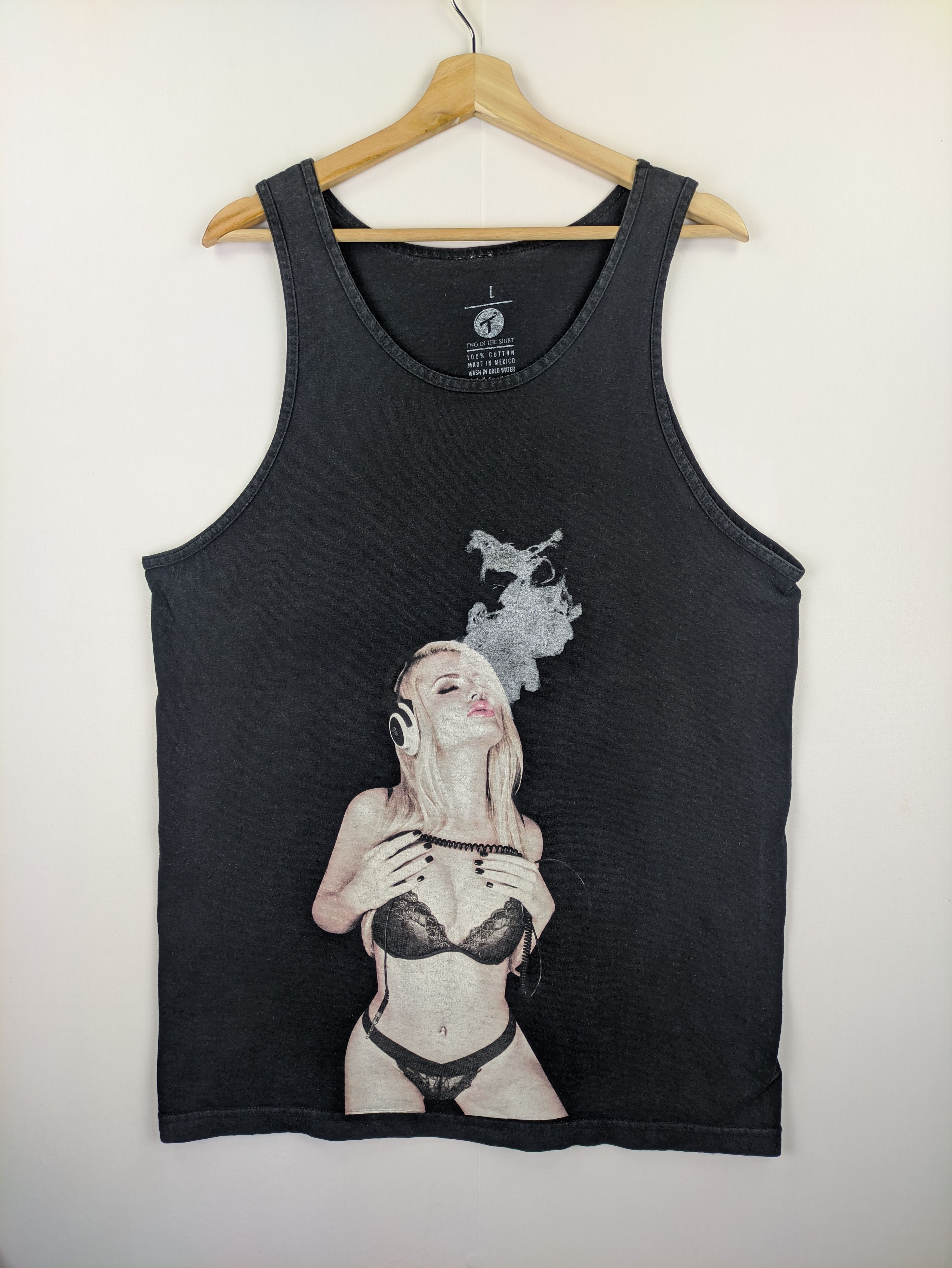 Vintage - Steals🔥Tank Top Sexy Women Music Printed - 1