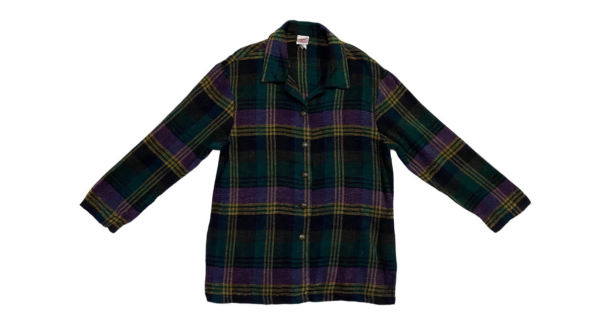 Made In Usa - GW Division of Graff Tartan Checked Shirt - 1