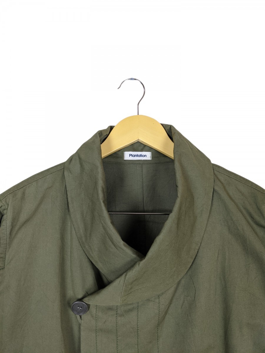Archival Clothing - Plantation Wide Long Coat Light Jacket - 2