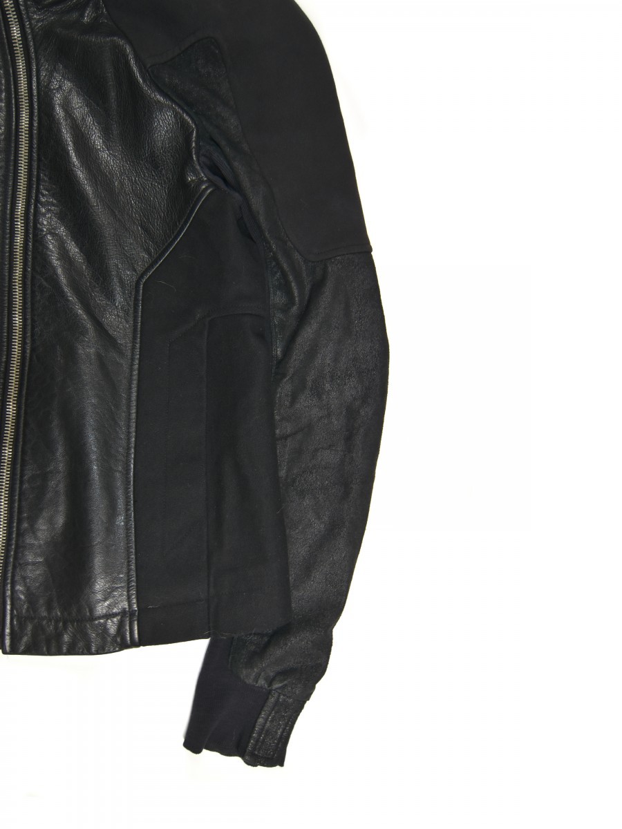 SS11 Mollino Hybrid Leather Jacket