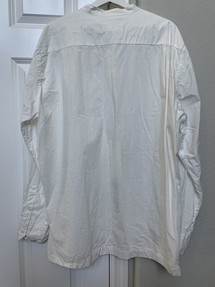 Casey Casey - Devil chemise LA band collar shirt 100% COTTON - 5