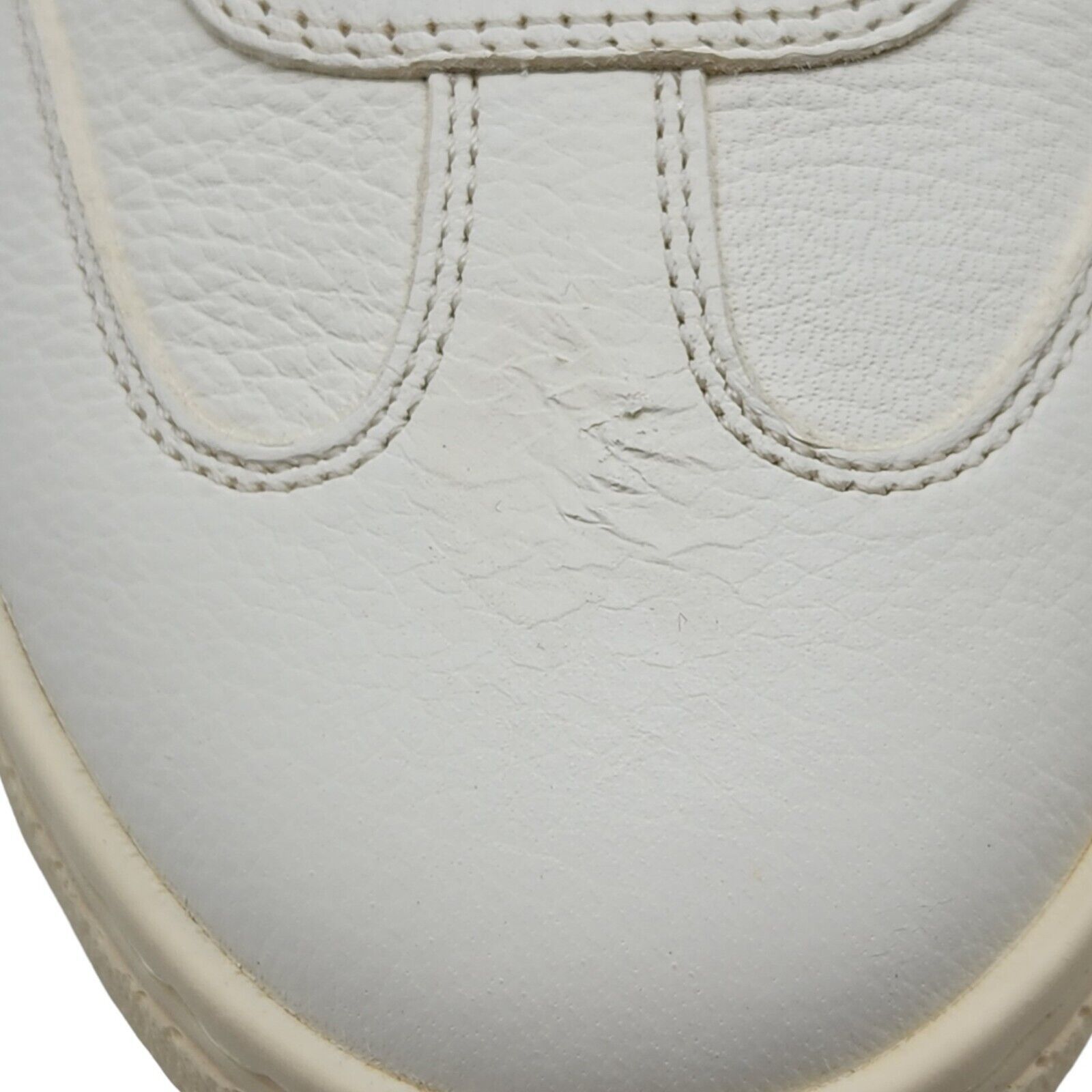 Deerskin Leather Low Top Sneakers Off White size 40 7US $995 - 10